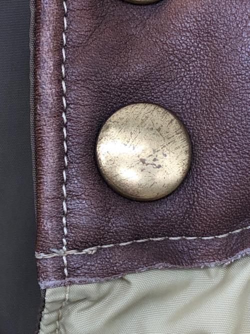 Rocky Mountain FeatherBed（ロッキーマウンテンフェザーベッド）Rocky Mountain FeatherBed (ロッキーマウンテンフェザーベッド) 70sダウンベスト　古着 ブラウン×ベージュ サイズ:42の古着・服飾アイテム