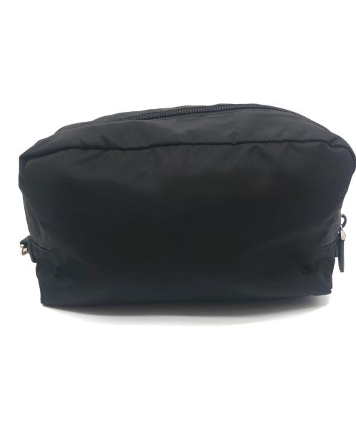 PRADA（プラダ）PRADA (プラダ) ナイロンポーチ ブラックの古着・服飾アイテム