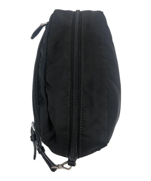 PRADA（プラダ）PRADA (プラダ) ナイロンポーチ ブラックの古着・服飾アイテム