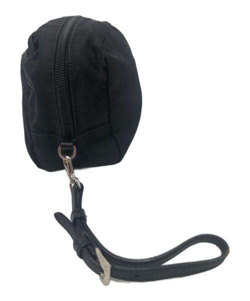 PRADA（プラダ）PRADA (プラダ) ナイロンポーチ ブラックの古着・服飾アイテム