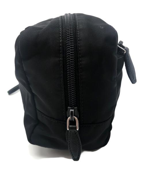 PRADA（プラダ）PRADA (プラダ) ナイロンポーチ ブラックの古着・服飾アイテム