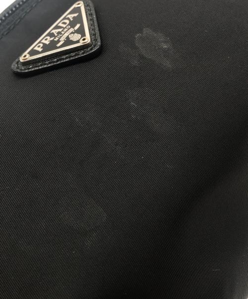 PRADA（プラダ）PRADA (プラダ) ナイロンポーチ ブラックの古着・服飾アイテム
