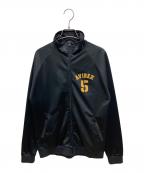 AVIREXアヴィレックス）の古着「トラックジャケット　M'zP　Y2K」｜ブラック