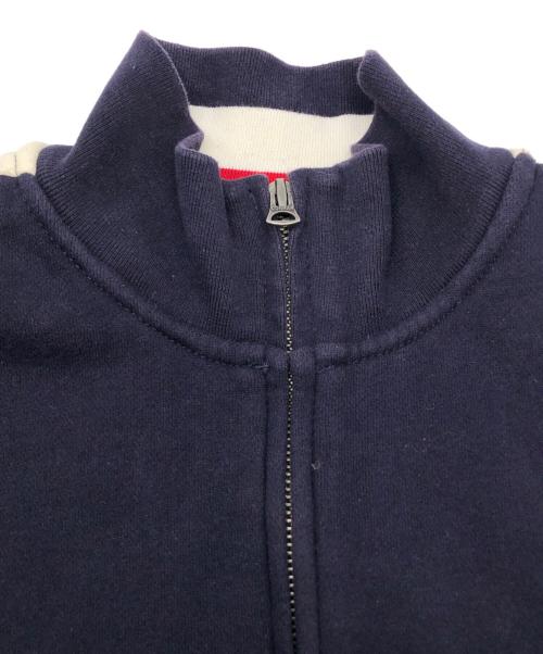 POLO RALPH LAUREN（ポロ・ラルフローレン）POLO RALPH LAUREN (ポロ・ラルフローレン) 90sジップアップスウェット  古着 ネイビー サイズ:Mの古着・服飾アイテム