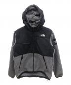 THE NORTH FACEザ ノース フェイス）の古着「デナリフーディー」｜ブラック×グレー