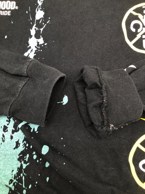 NEIGHBORHOOD（ネイバーフッド）NEIGHBORHOOD (ネイバーフッド) 長袖カットソー　BBC.L-1/C-TEE.LS ブラック サイズ:Ｍの古着・服飾アイテム