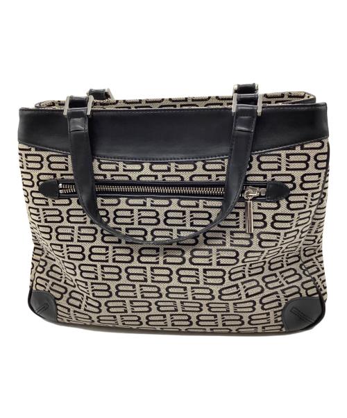 BALENCIAGA（バレンシアガ）BALENCIAGA (バレンシアガ) ハンドバッグ ベージュ×ブラックの古着・服飾アイテム