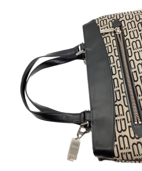 BALENCIAGA（バレンシアガ）BALENCIAGA (バレンシアガ) ハンドバッグ ベージュ×ブラックの古着・服飾アイテム