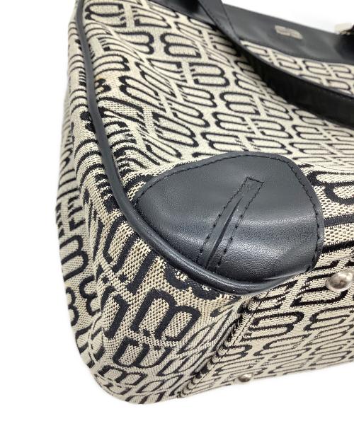 BALENCIAGA（バレンシアガ）BALENCIAGA (バレンシアガ) ハンドバッグ ベージュ×ブラックの古着・服飾アイテム