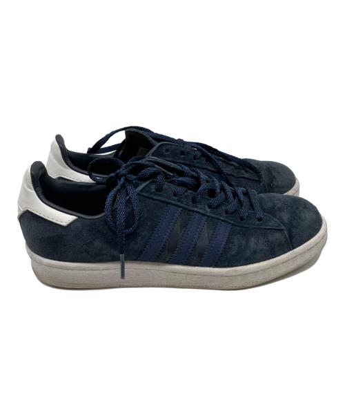 adidas（アディダス）adidas (アディダス) 	WM CAMPUS 80S ネイビー×ホワイト サイズ:24の古着・服飾アイテム