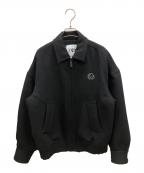 ZARA×ADER errorザラ×アーダーエラー）の古着「オーバーサイズボンバージャケット」｜ブラック