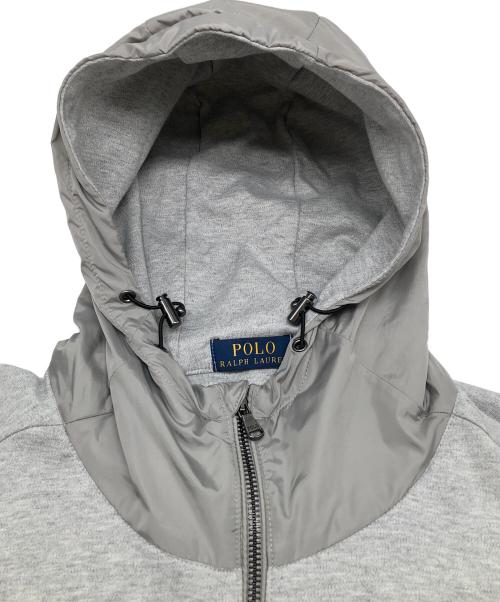 POLO RALPH LAUREN（ポロ・ラルフローレン）POLO RALPH LAUREN (ポロ・ラルフローレン) ジップパーカー グレー サイズ:XLの古着・服飾アイテム