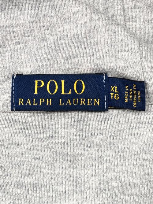 POLO RALPH LAUREN（ポロ・ラルフローレン）POLO RALPH LAUREN (ポロ・ラルフローレン) ジップパーカー グレー サイズ:XLの古着・服飾アイテム