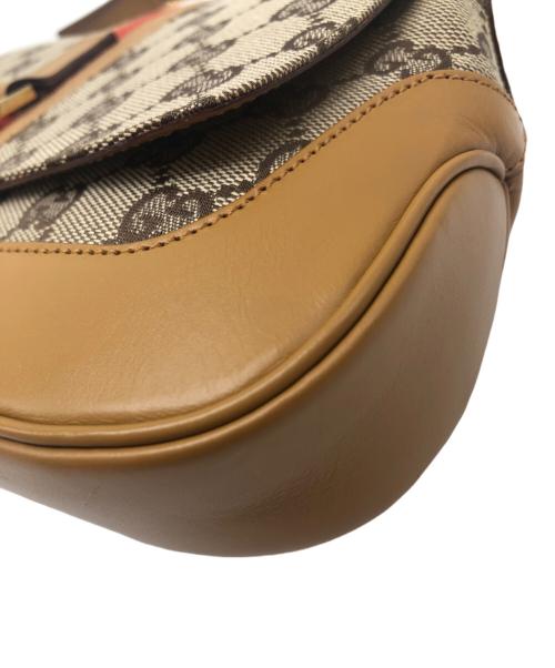 GUCCI（グッチ）GUCCI (グッチ) GG ライトブラウン×ベージュの古着・服飾アイテム