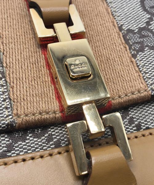 GUCCI（グッチ）GUCCI (グッチ) GG ライトブラウン×ベージュの古着・服飾アイテム