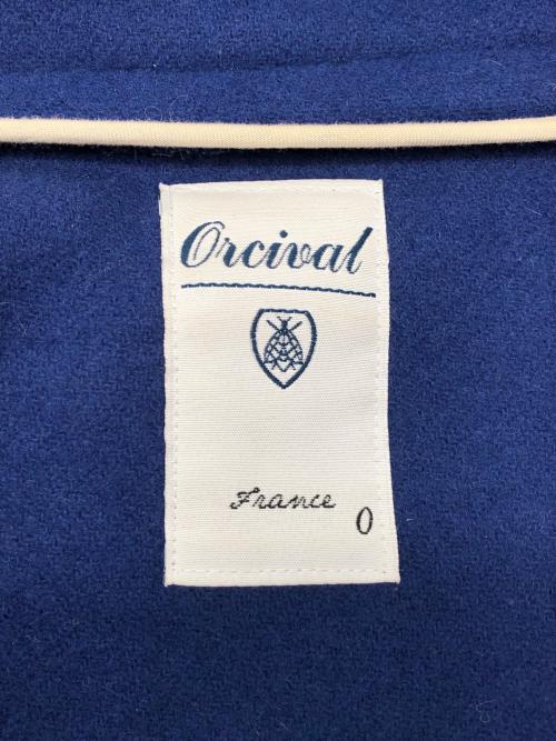 ORCIVAL（オーシバル）ORCIVAL (オーシバル) ダッフルコート ブルーの古着・服飾アイテム