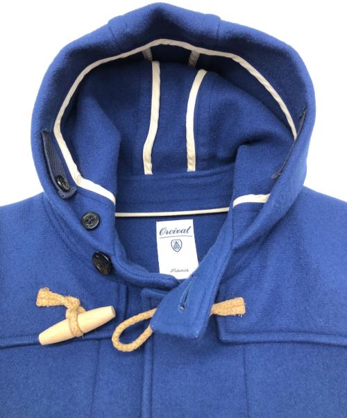 ORCIVAL（オーシバル）ORCIVAL (オーシバル) ダッフルコート ブルーの古着・服飾アイテム