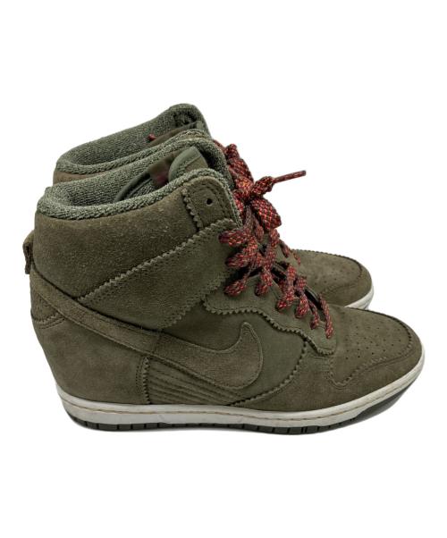 NIKE（ナイキ）NIKE (ナイキ) 	DUNK SKY HI カーキ サイズ:25.5の古着・服飾アイテム