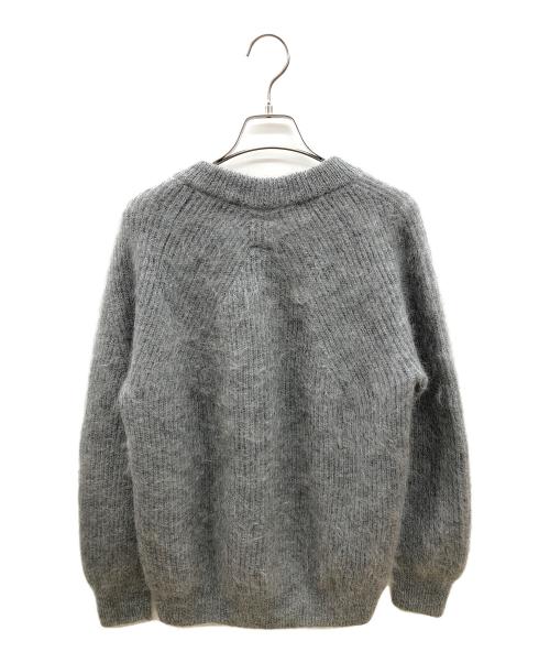 BATONER（バトナ―）BATONER (バトナ―) 厚手ニット　キッズモヘアシグネチャークルーネック グレー サイズ:1の古着・服飾アイテム