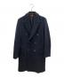 BARENA（バレナ）の古着「ダブルコート　Double Breasted Overcoat」｜ネイビー