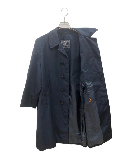 Burberry's（バーバリー）Burberry's (バーバリーズ) ステンカラーコート ネイビー サイズ:Sの古着・服飾アイテム