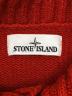 中古・古着 STONE ISLAND (ストーンアイランド) 厚手ニット V/N RIB KNIT レッド サイズ:S：21000円