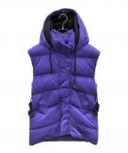 DIESELディーゼル）の古着「中綿ベスト」｜パープル