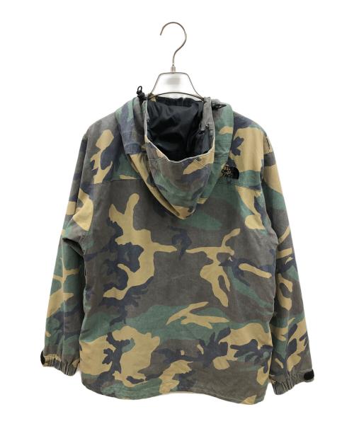 THE NORTH FACE（ザ ノース フェイス）THE NORTH FACE (ザ ノース フェイス) NOVELTY SCOOP JACKET グリーン×グレー サイズ:Sの古着・服飾アイテム