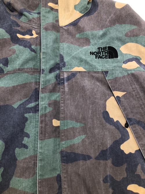 THE NORTH FACE（ザ ノース フェイス）THE NORTH FACE (ザ ノース フェイス) NOVELTY SCOOP JACKET グリーン×グレー サイズ:Sの古着・服飾アイテム