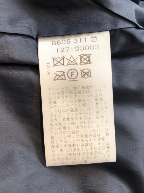 INDIVI（インディヴィ）INDIVI (インディヴィ) ダウンジャケット ネイビー サイズ:38の古着・服飾アイテム