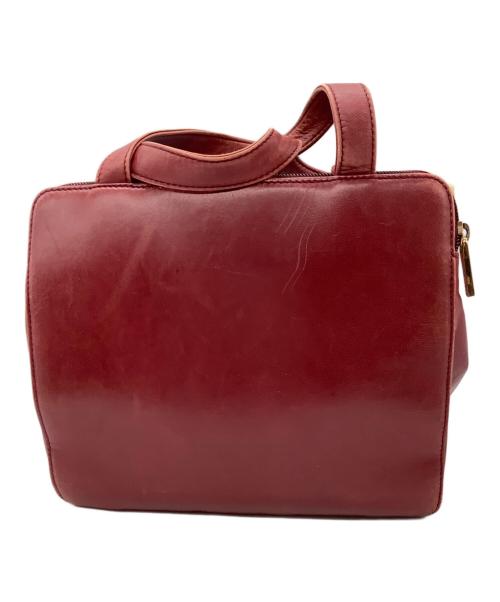 LOEWE（ロエベ）LOEWE (ロエベ) ハンドバッグ ワインレッドの古着・服飾アイテム