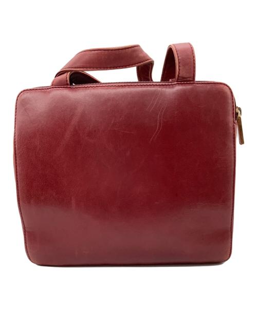 LOEWE（ロエベ）LOEWE (ロエベ) ハンドバッグ ワインレッドの古着・服飾アイテム