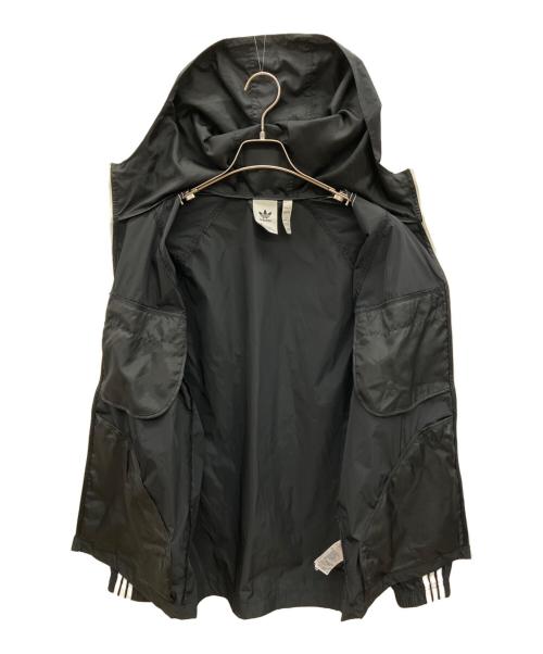 adidas（アディダス）adidas (アディダス) クラシックスウインドブレーカー ブラック×ホワイト サイズ:Ｍの古着・服飾アイテム