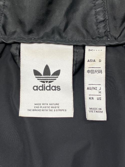 adidas（アディダス）adidas (アディダス) クラシックスウインドブレーカー ブラック×ホワイト サイズ:Ｍの古着・服飾アイテム