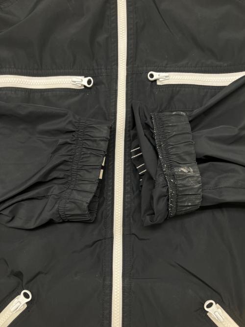 adidas（アディダス）adidas (アディダス) クラシックスウインドブレーカー ブラック×ホワイト サイズ:Ｍの古着・服飾アイテム