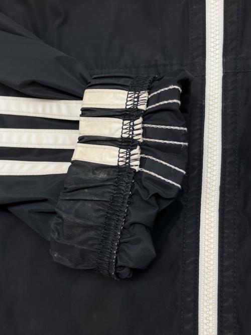 adidas（アディダス）adidas (アディダス) クラシックスウインドブレーカー ブラック×ホワイト サイズ:Ｍの古着・服飾アイテム