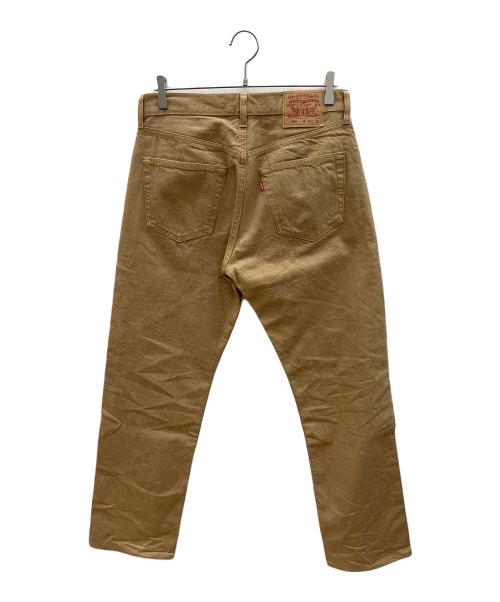 LEVI'S（リーバイス）LEVI'S (リーバイス) 00s先染め501デニムパンツ　2003年3月製　釦裏359 キャメル サイズ:W32×L32の古着・服飾アイテム