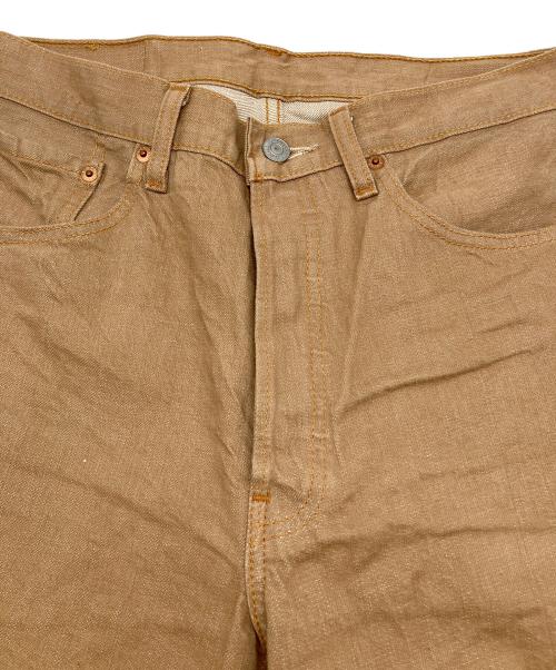 LEVI'S（リーバイス）LEVI'S (リーバイス) 00s先染め501デニムパンツ　2003年3月製　釦裏359 キャメル サイズ:W32×L32の古着・服飾アイテム