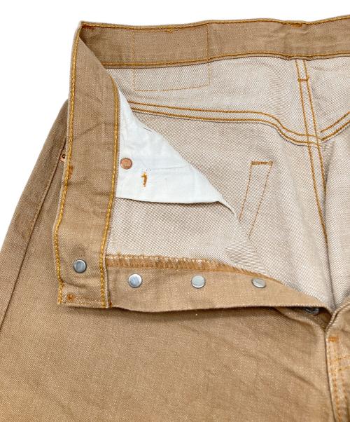 LEVI'S（リーバイス）LEVI'S (リーバイス) 00s先染め501デニムパンツ　2003年3月製　釦裏359 キャメル サイズ:W32×L32の古着・服飾アイテム