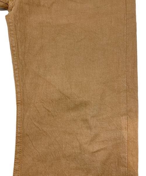 LEVI'S（リーバイス）LEVI'S (リーバイス) 00s先染め501デニムパンツ　2003年3月製　釦裏359 キャメル サイズ:W32×L32の古着・服飾アイテム