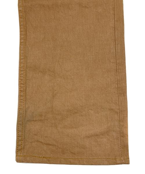 LEVI'S（リーバイス）LEVI'S (リーバイス) 00s先染め501デニムパンツ　2003年3月製　釦裏359 キャメル サイズ:W32×L32の古着・服飾アイテム