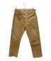 LEVI'S（リーバイス）の古着「00s先染め501デニムパンツ　2003年3月製　釦裏359」｜キャメル