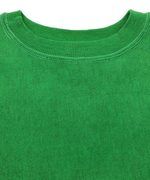 Champion REVERSE WEAVE（チャンピオン リバース ウィーブ）Champion REVERSE WEAVE (チャンピオン リバース ウィーブ) 90sクルーネックスウェット　古着 グリーン サイズ:Ｍの古着・服飾アイテム