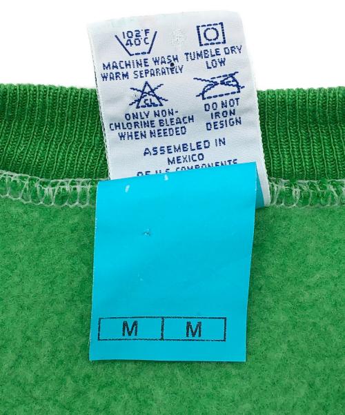 Champion REVERSE WEAVE（チャンピオン リバース ウィーブ）Champion REVERSE WEAVE (チャンピオン リバース ウィーブ) 90sクルーネックスウェット　古着 グリーン サイズ:Ｍの古着・服飾アイテム