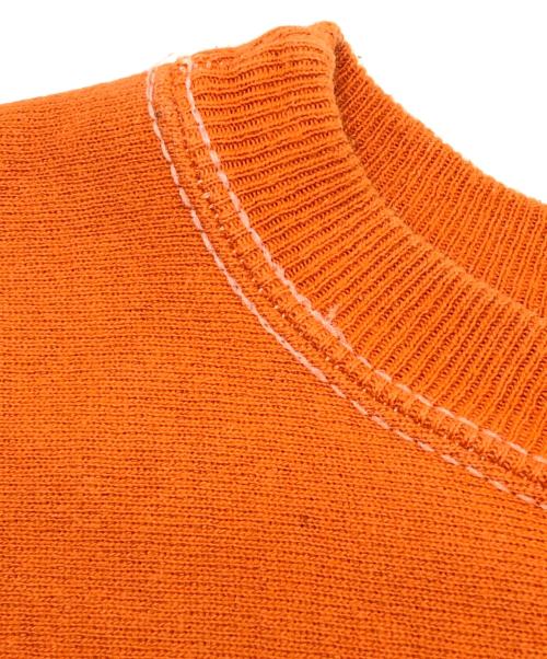 Champion REVERSE WEAVE（チャンピオン リバース ウィーブ）Champion REVERSE WEAVE (チャンピオン リバース ウィーブ) 90sクルーネックスウェット　古着 オレンジ サイズ:Ｍの古着・服飾アイテム