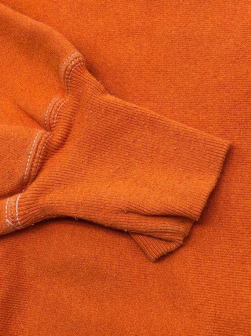 Champion REVERSE WEAVE（チャンピオン リバース ウィーブ）Champion REVERSE WEAVE (チャンピオン リバース ウィーブ) 90sクルーネックスウェット　古着 オレンジ サイズ:Ｍの古着・服飾アイテム