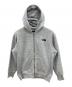 THE NORTH FACE（ザ ノース フェイス）の古着「ジップパーカー」｜ライトグレー