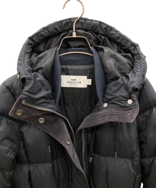 COACH（コーチ）COACH (コーチ) ダウンコート ブラック サイズ:XSの古着・服飾アイテム