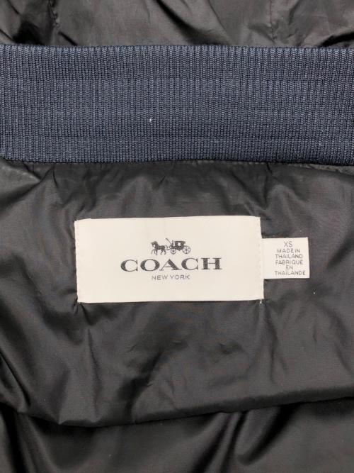 COACH（コーチ）COACH (コーチ) ダウンコート ブラック サイズ:XSの古着・服飾アイテム