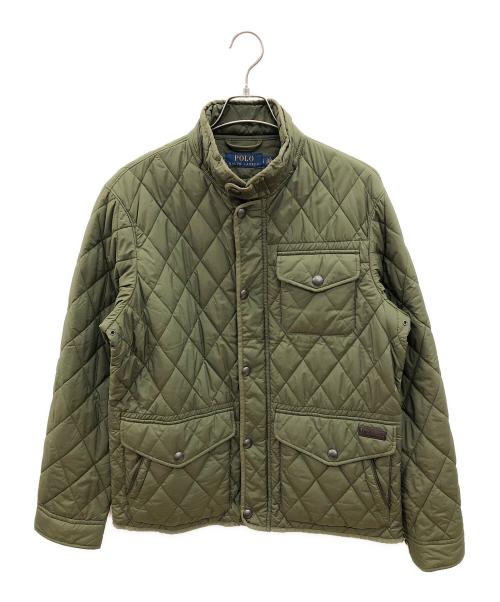 POLO RALPH LAUREN（ポロ・ラルフローレン）POLO RALPH LAUREN (ポロ・ラルフローレン) キルティングジャケット グリーン サイズ:Lの古着・服飾アイテム